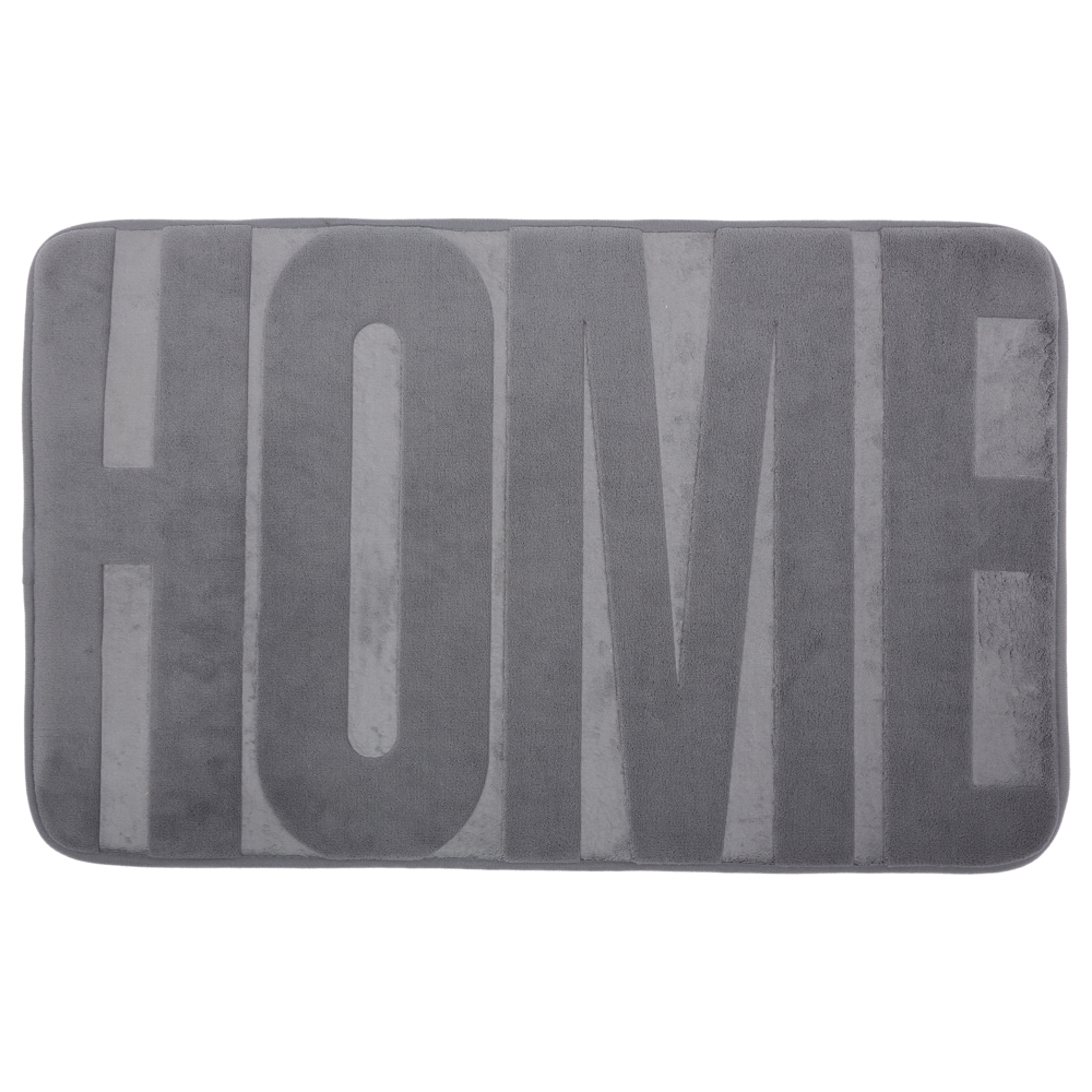 Tapete Wc Cinza 80x50cm