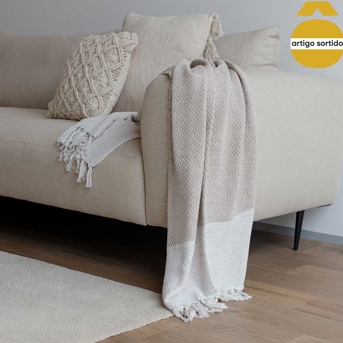 Manta pontos NATURE 130x160cm