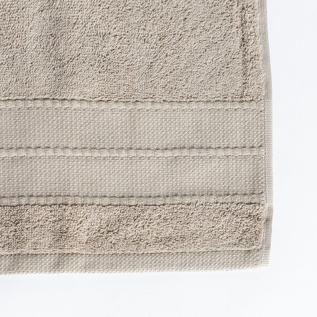 Toalha lençol de banho ESSENZA castanho claro 90x150cm