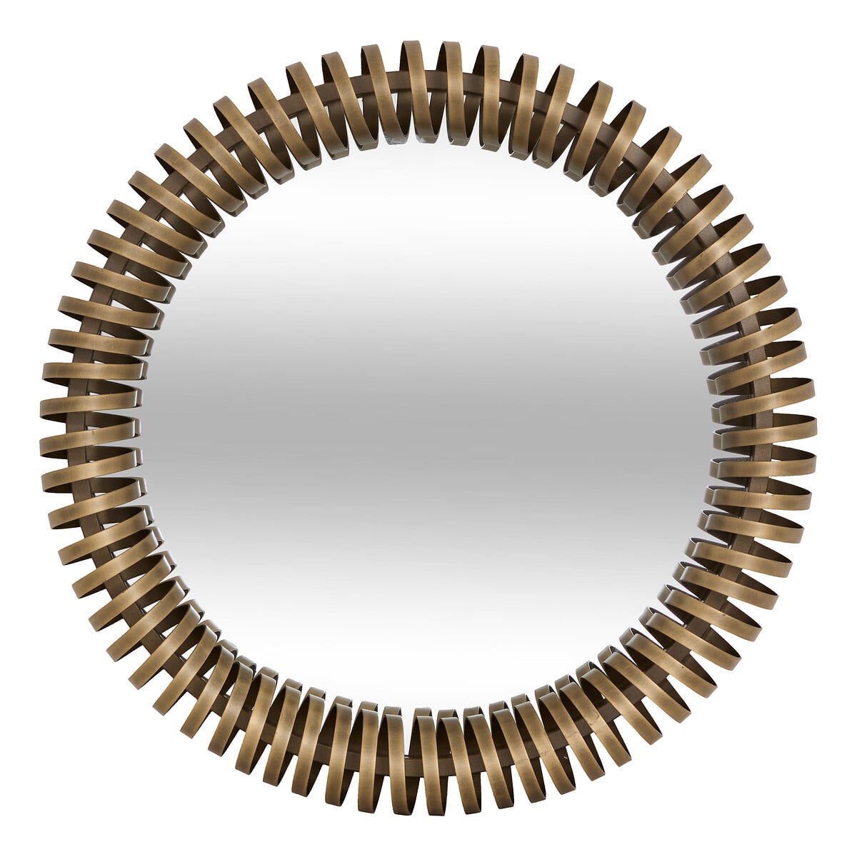 Espelho de parede BARREL dourado 61cm
