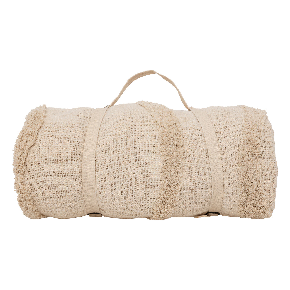 Colcha SLUB tuft bege 240x260cm,  Colcha SLUB tuft bege 240x260cm