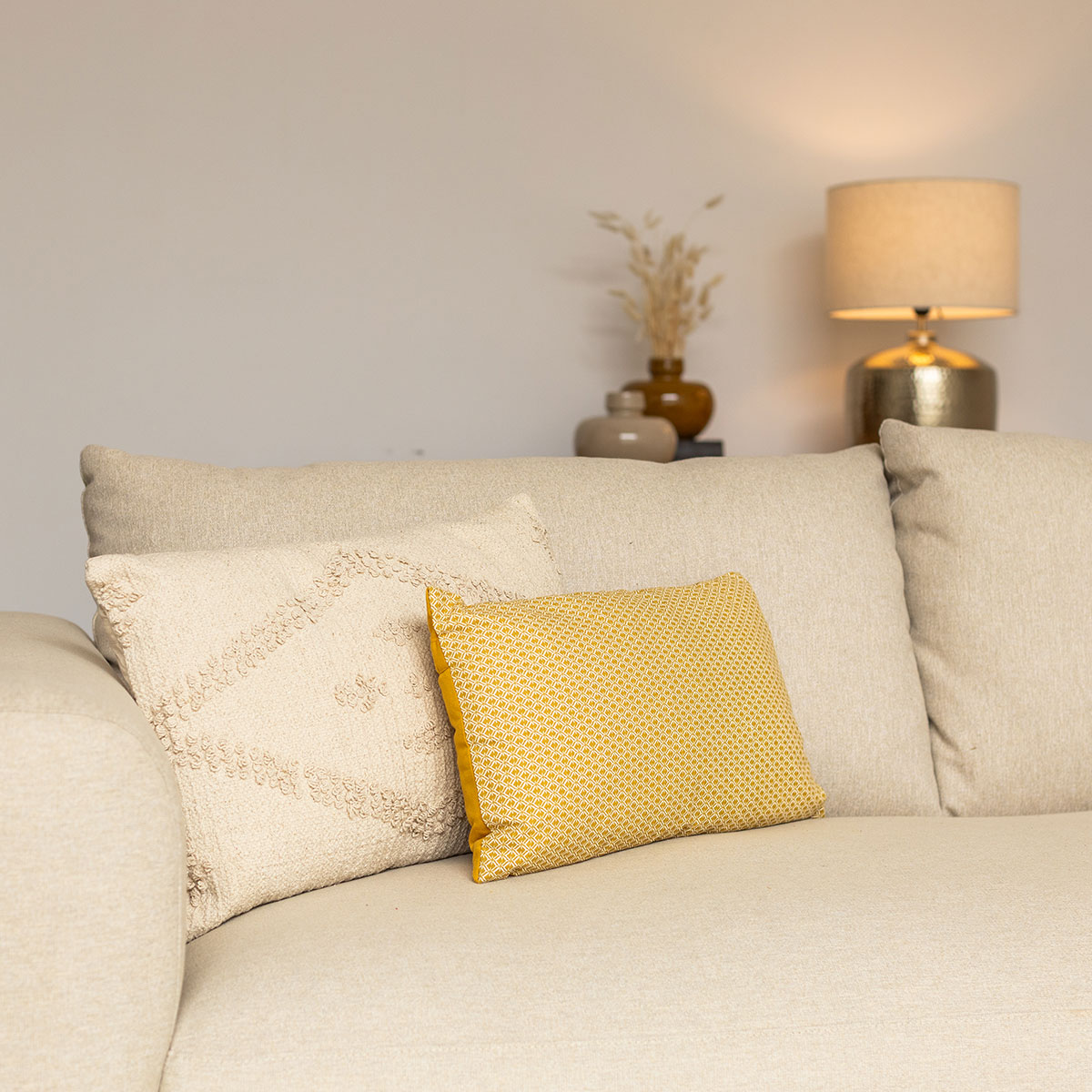 Almofada OTTO ocre 30x50cm