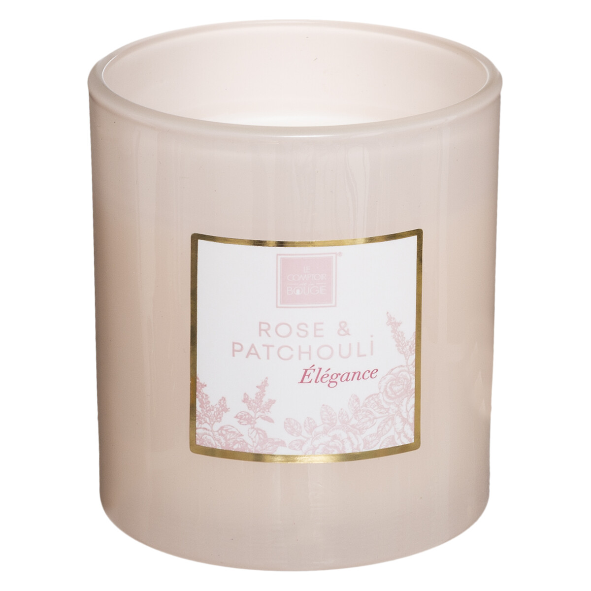 Vela perfumada patchouli e rosas 190g