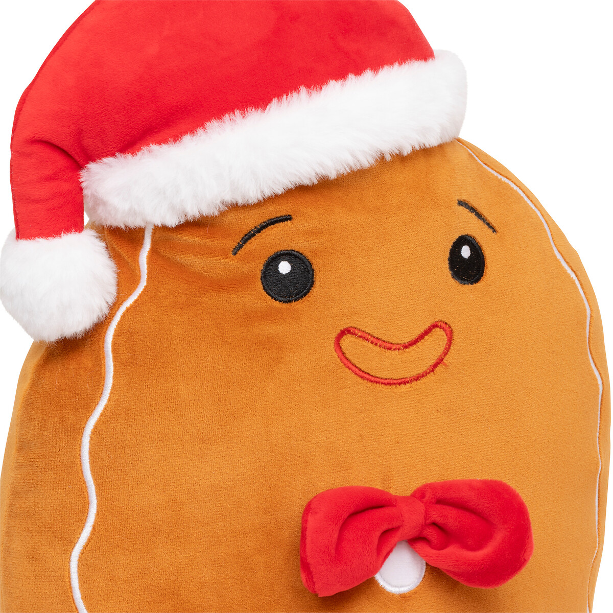 Peluche bolacha de gengibre castanho 35cm