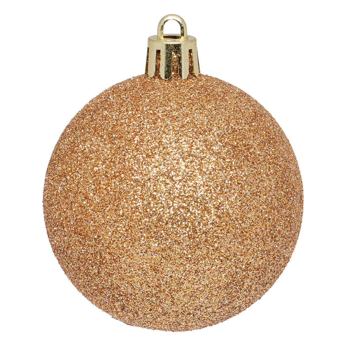 Conjunto 25 bolas de natal castanho 6cm