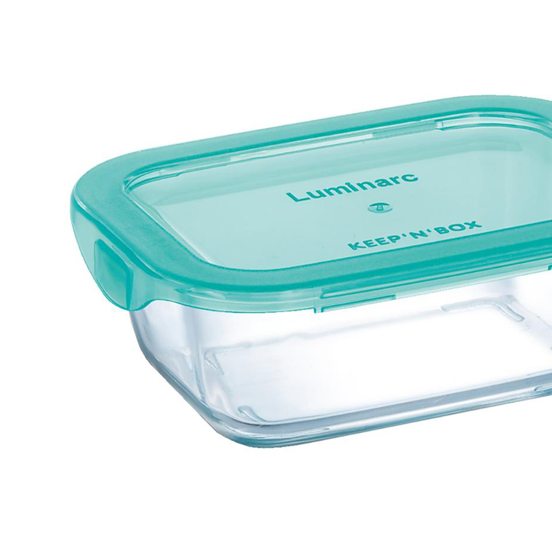 Caixa de vidro com tampa 197cl