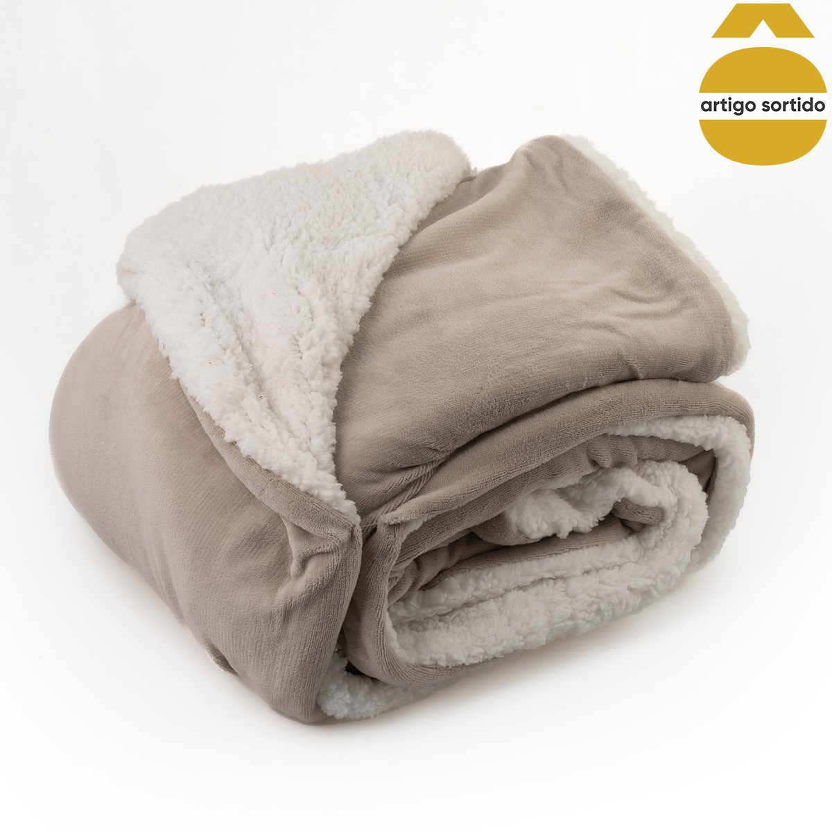 Manta SHERPA flanela 120x160cm
