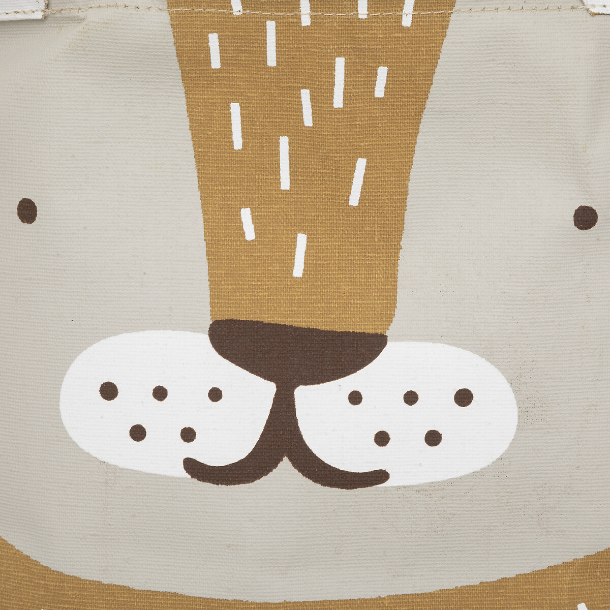 Saco de arruma&ccedil;&atilde;o le&atilde;o com asas 32cm