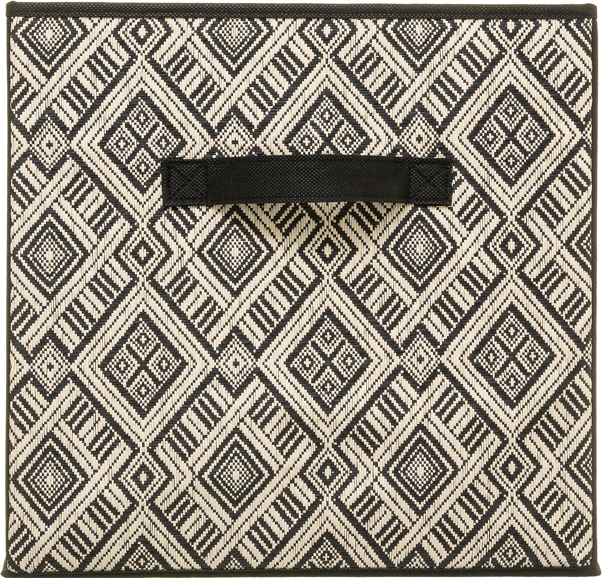 Caixa de arruma&ccedil;&atilde;o &eacute;tnico 31x31cm