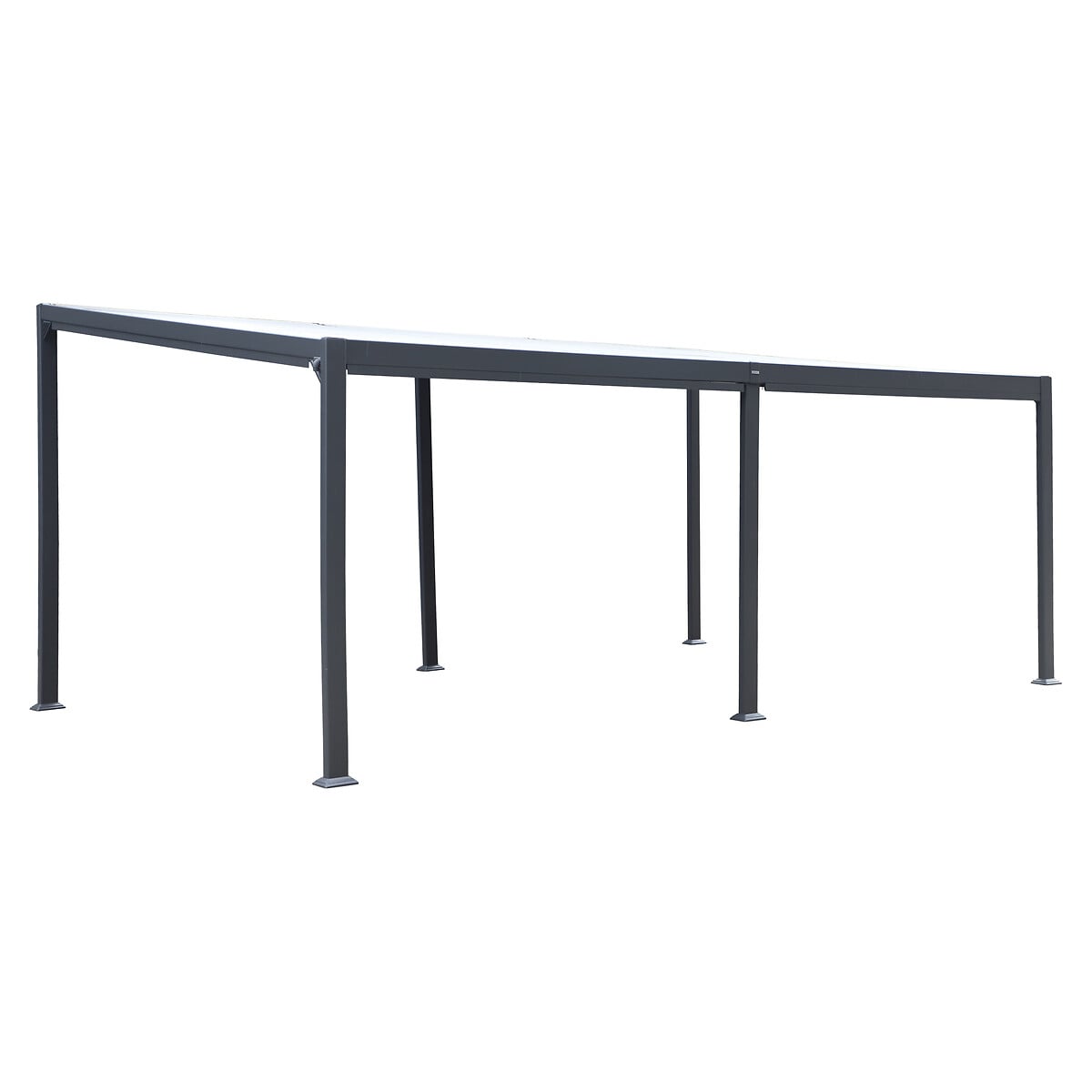 P&eacute;rgola Avila Cinza Graphite 3,5x6M