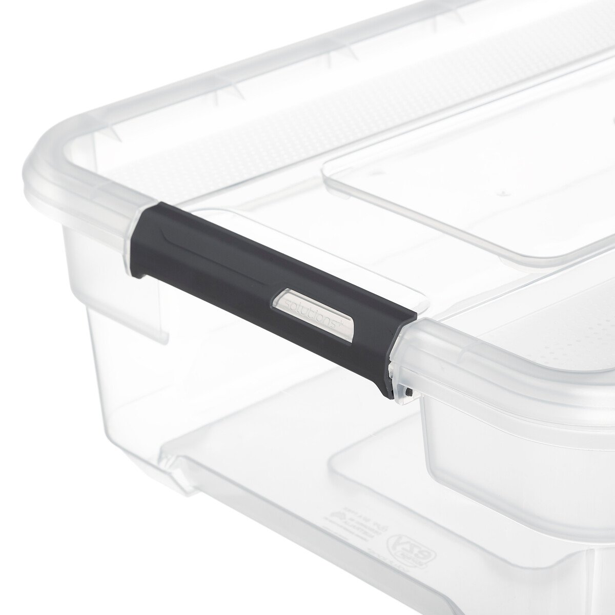 Caixa de arrumação SOLUTION transparente 26,5l