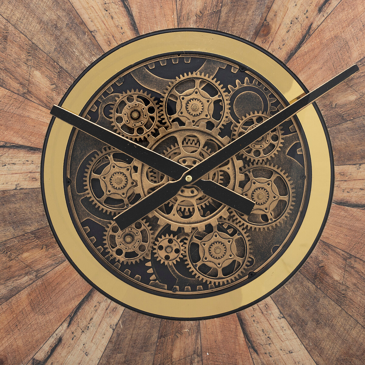 Rel&oacute;gio de parede KEANE em mdf 80cm