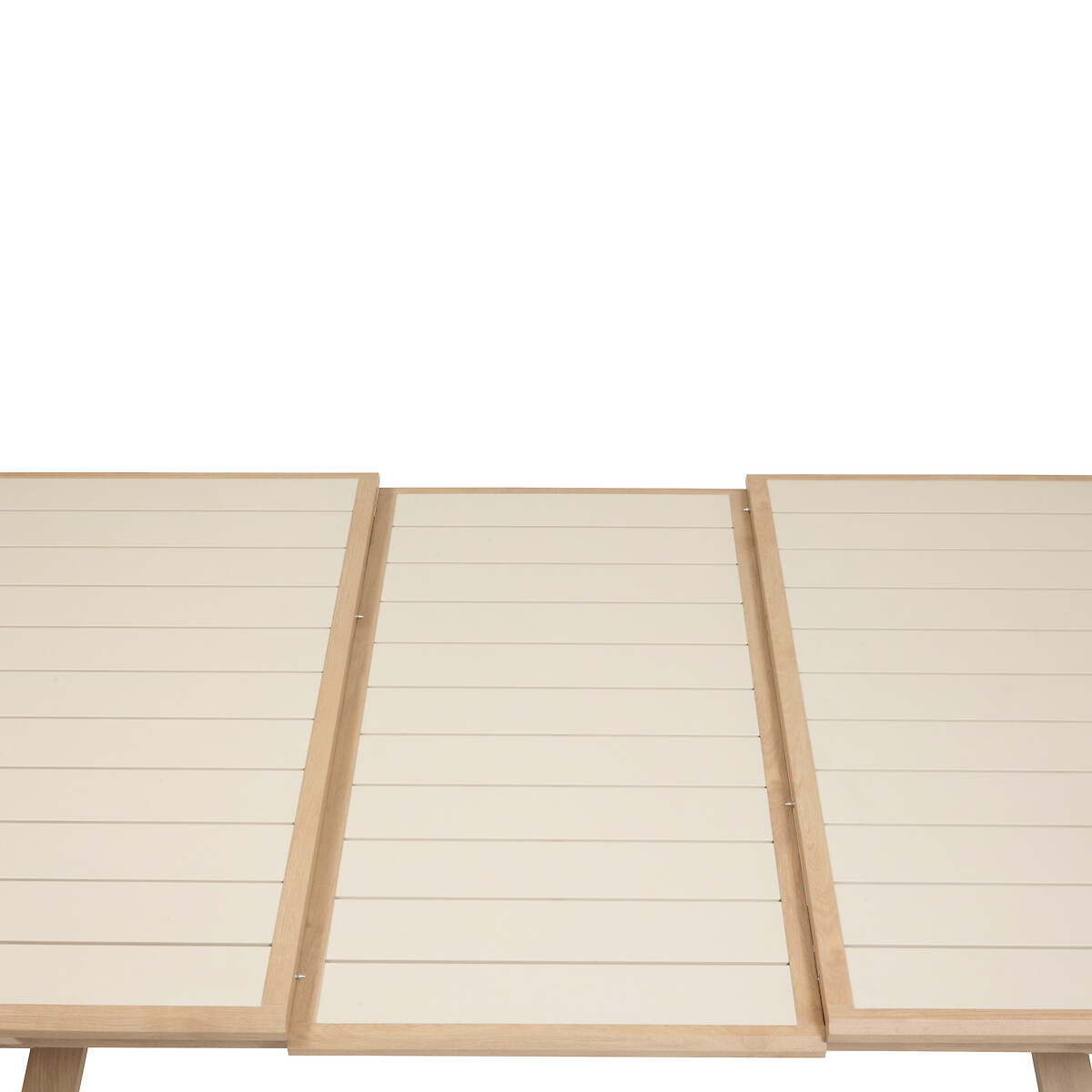 Mesa extens&iacute;vel AXIOME honey argile efeito madeira