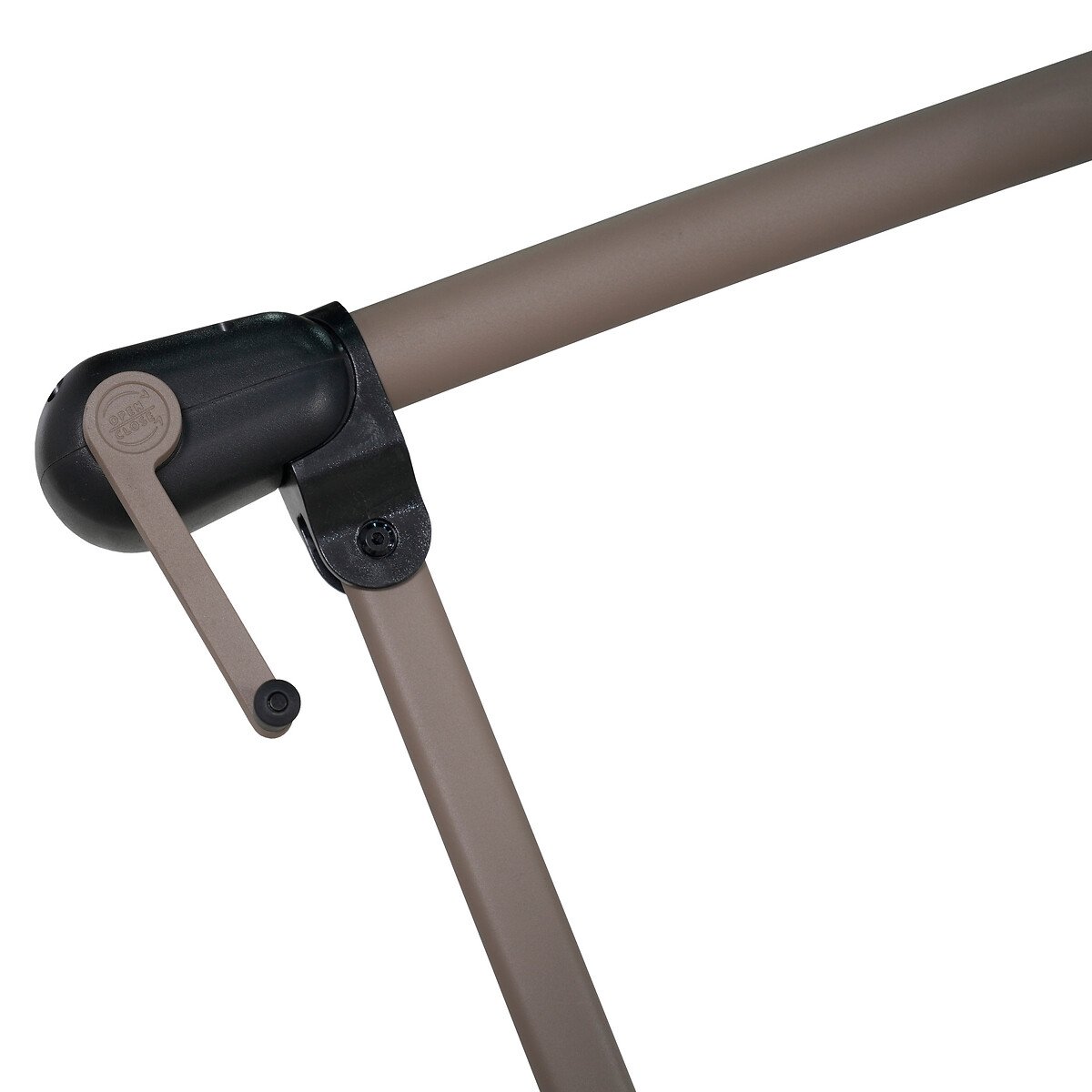 Guarda-sol MANOA descentrado caf&eacute; 2,5x2,5m