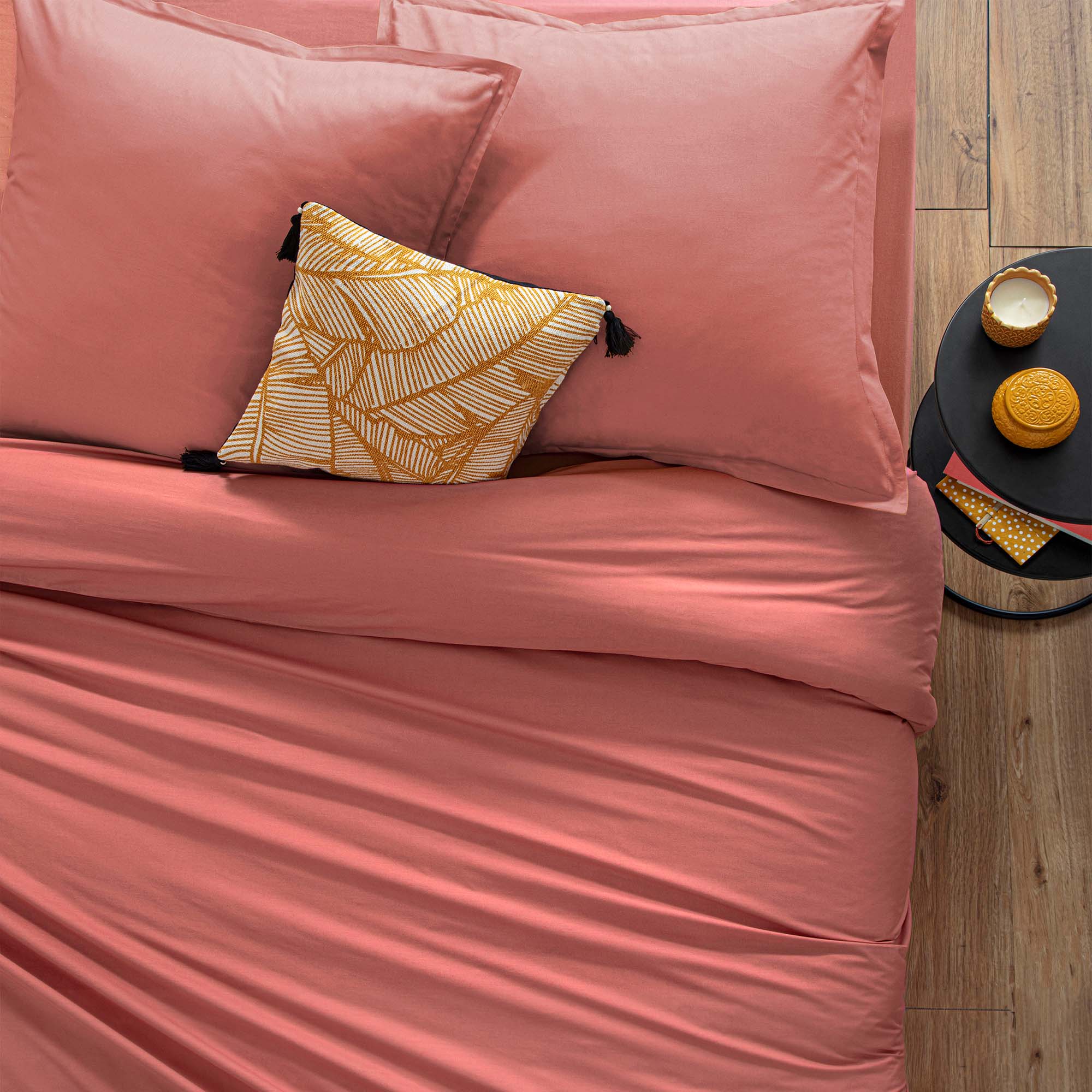 Len&ccedil;ol de cima blush 180x290cm