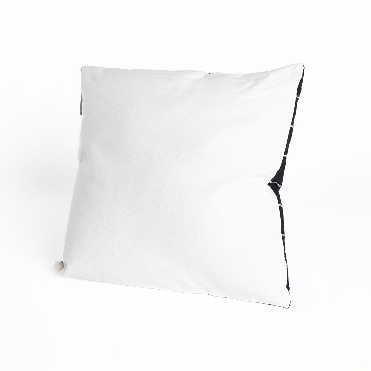 Almofada LINECHIC preto em algod&atilde;o 45x45cm