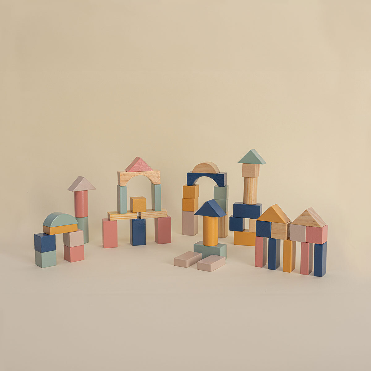 Jogo de blocos de constru&ccedil;&atilde;o MONTESSORI 