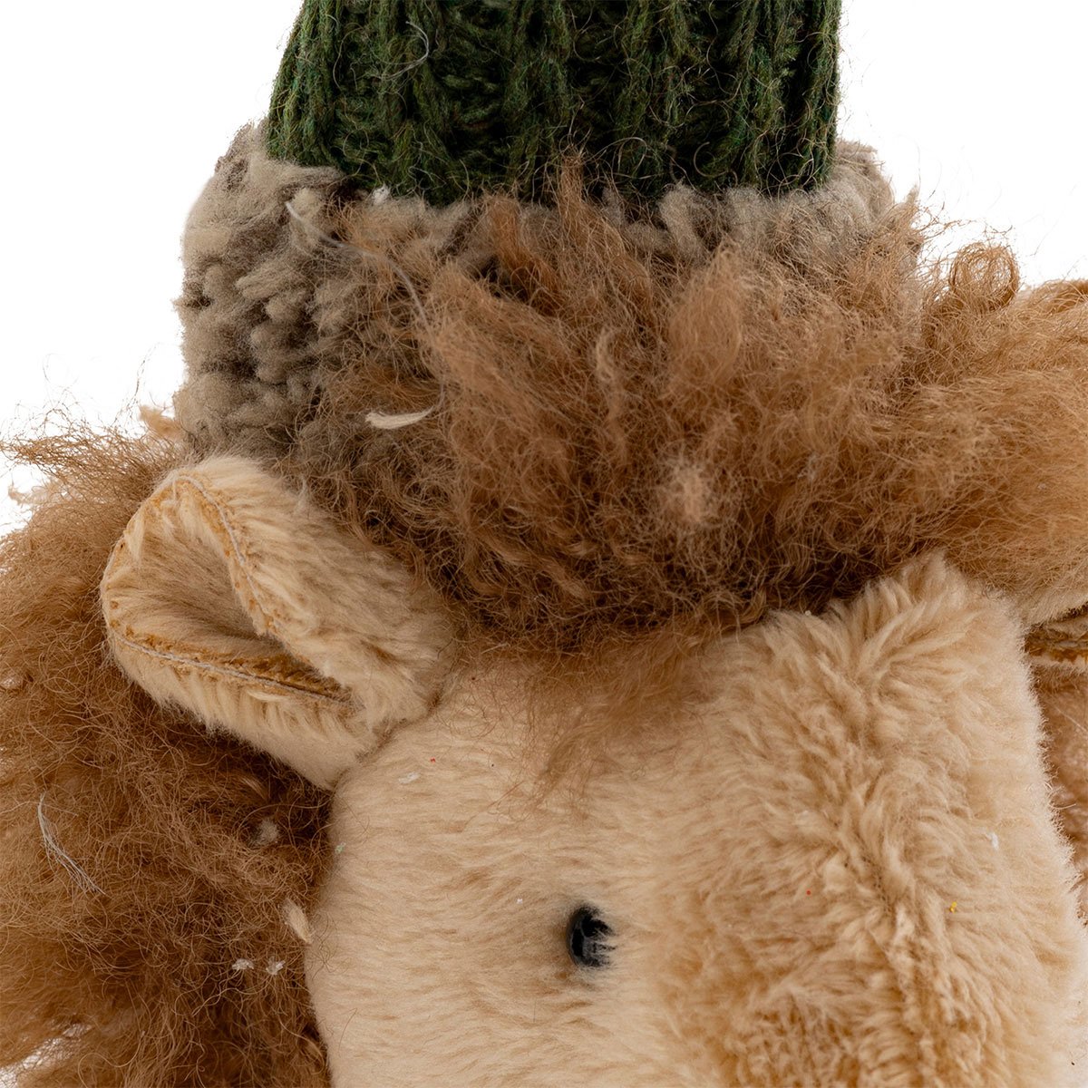 Pendurante ouri&ccedil;o com gorro verde 15cm