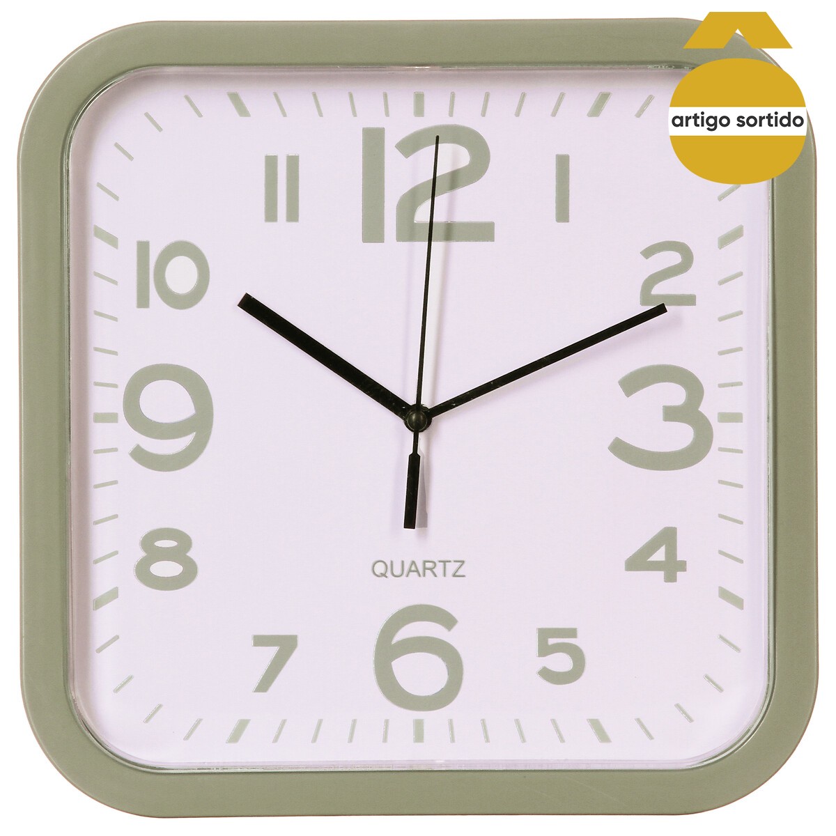 Rel&oacute;gio decorativo de parede 24,5cm