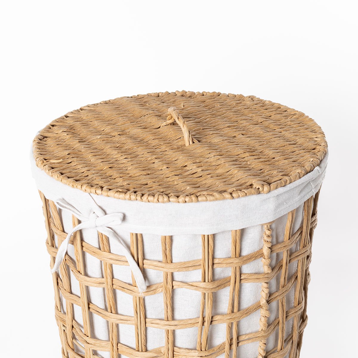 Cesto roupa wc natural 40x56cm