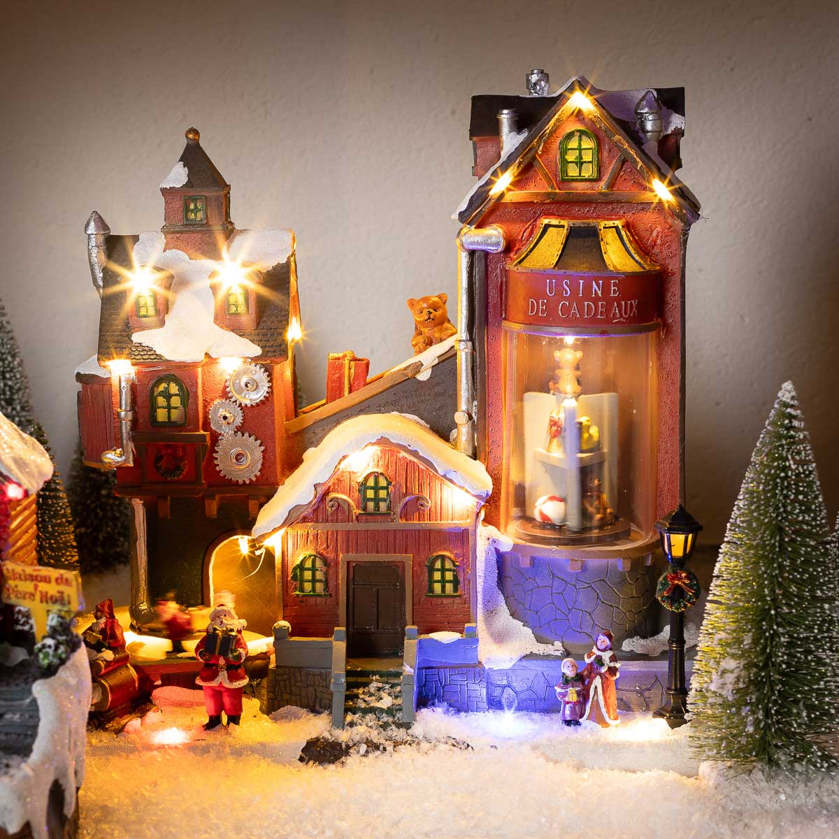 Fábrica de presentes vermelho,  Fábrica de presentes vermelho