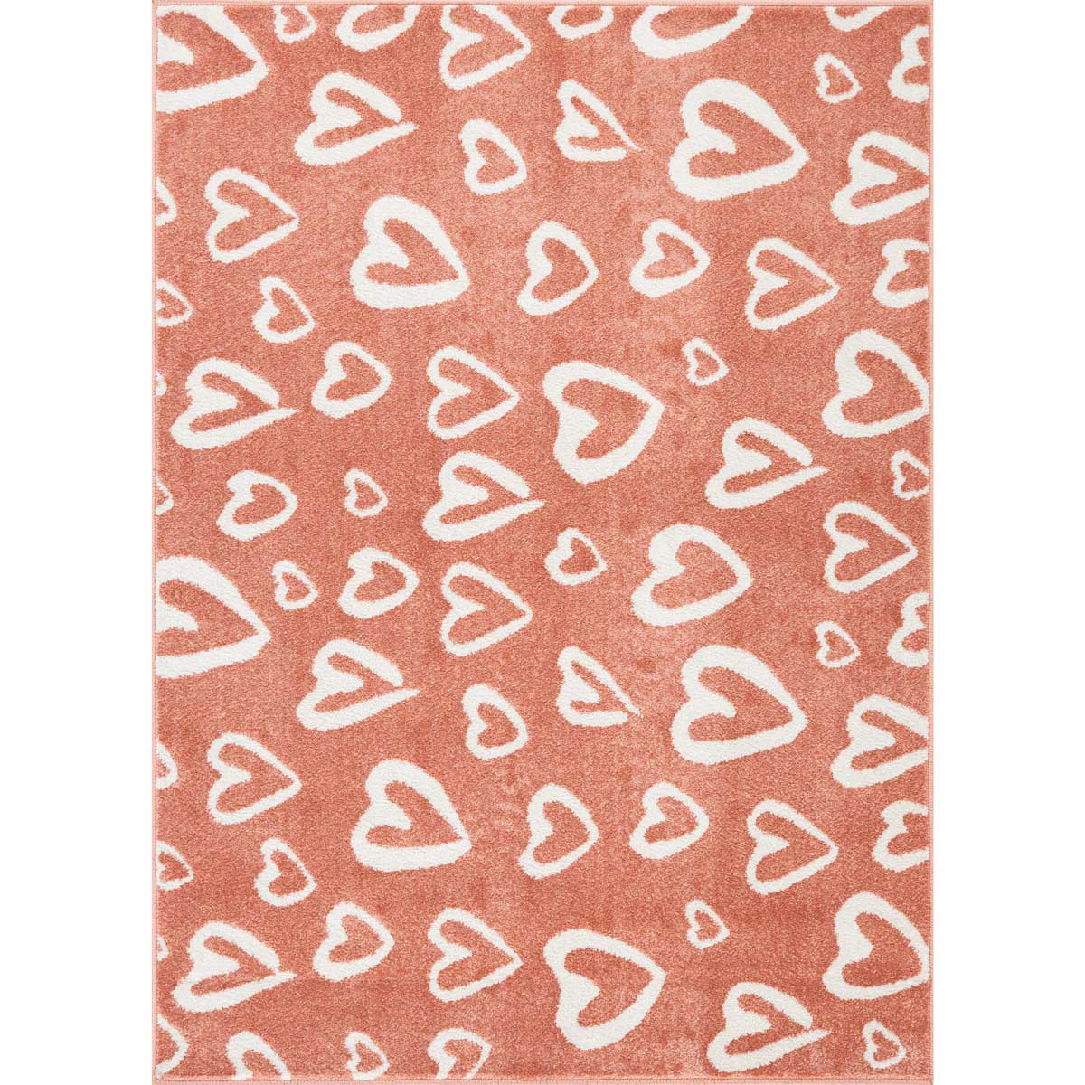 Tapete GIO coração BLUSH 133x190cm,  Tapete GIO coração BLUSH 133x190cm