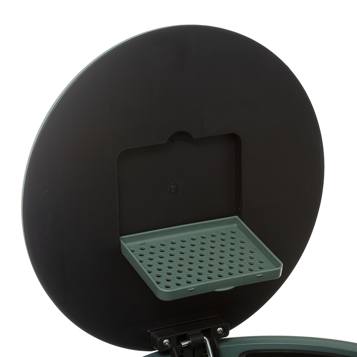 Balde do lixo DELTA verde em metal 30l