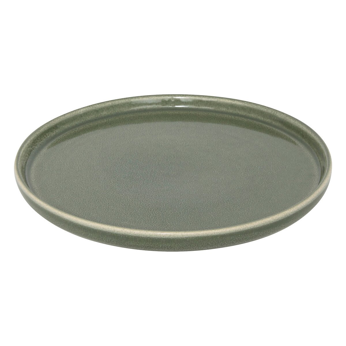 Prato de sobremesa TERRE INC verde 21cm,  Prato de sobremesa TERRE INC verde 21cm