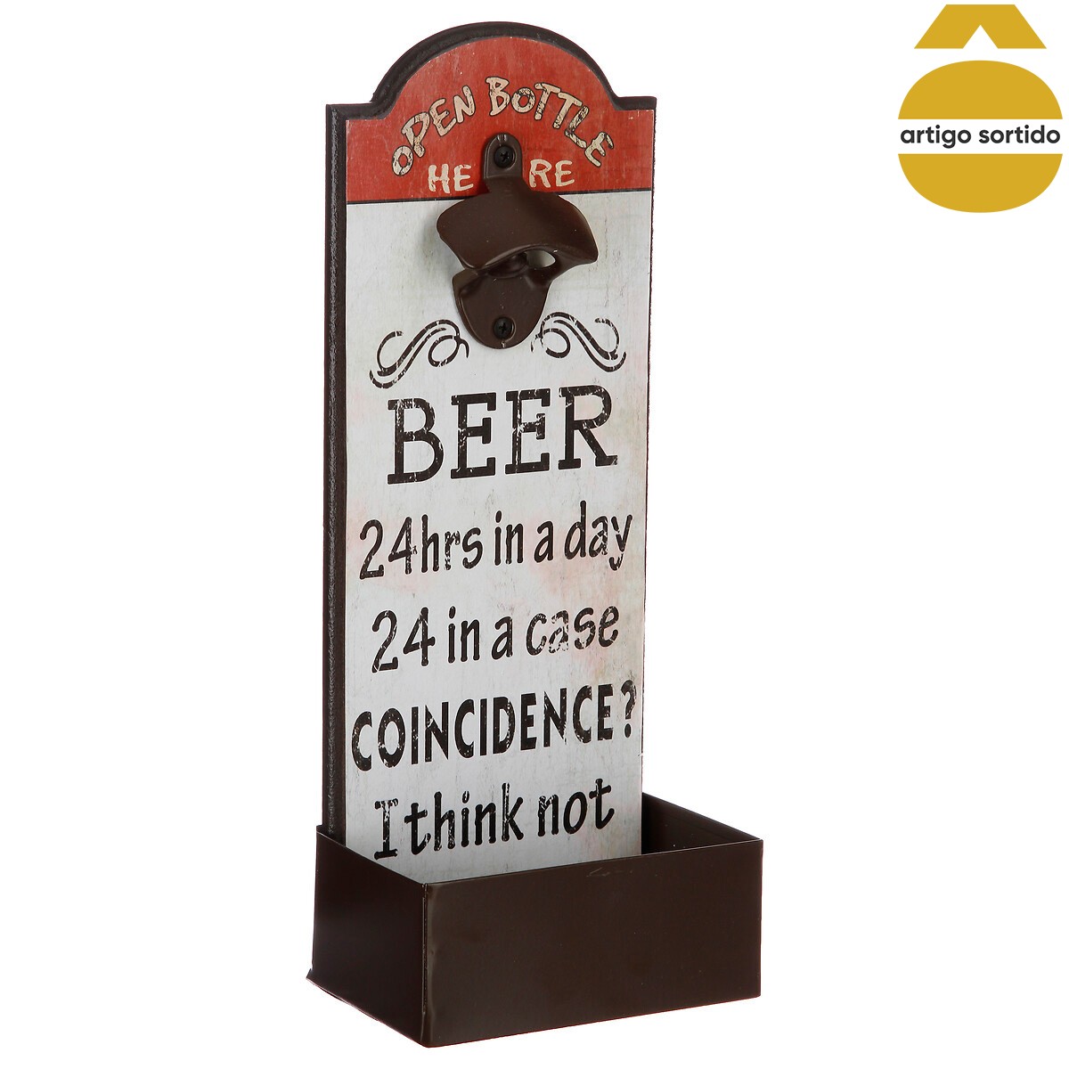 Abre cápsulas decorado