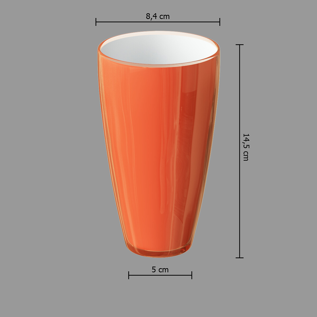 Copo SQUARE rosa 50cl