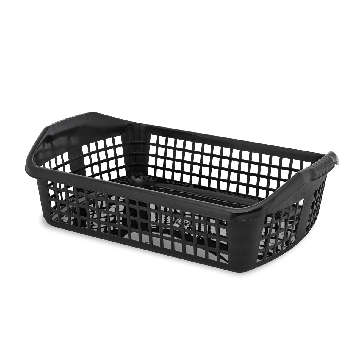 Cesto para roupa baixo cinza 25l