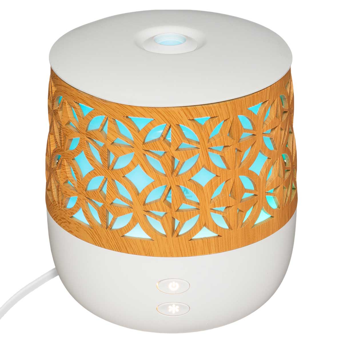 Difusor KIANA de &oacute;leos perfumados 100ml usb branco