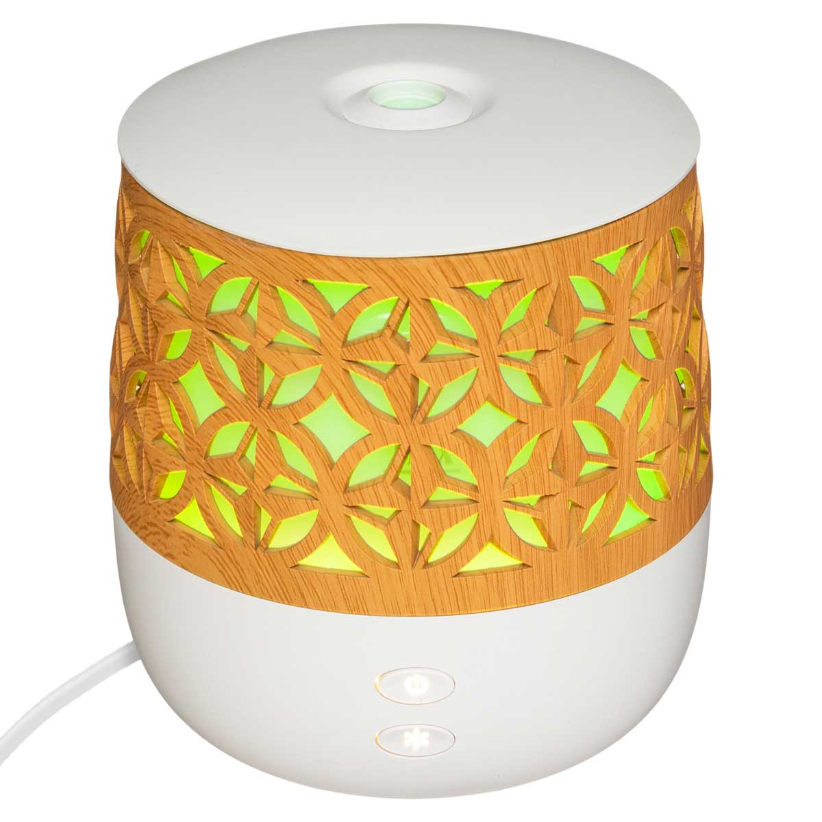 Difusor KIANA de &oacute;leos perfumados 100ml usb branco