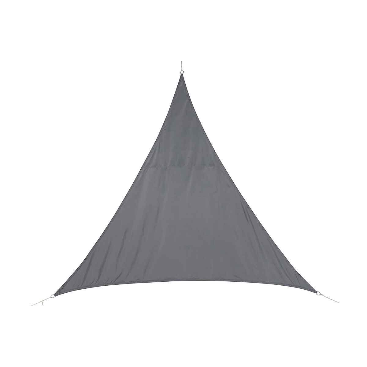 Toldo solar CURA&Ccedil;AO cinza 2x2x2m