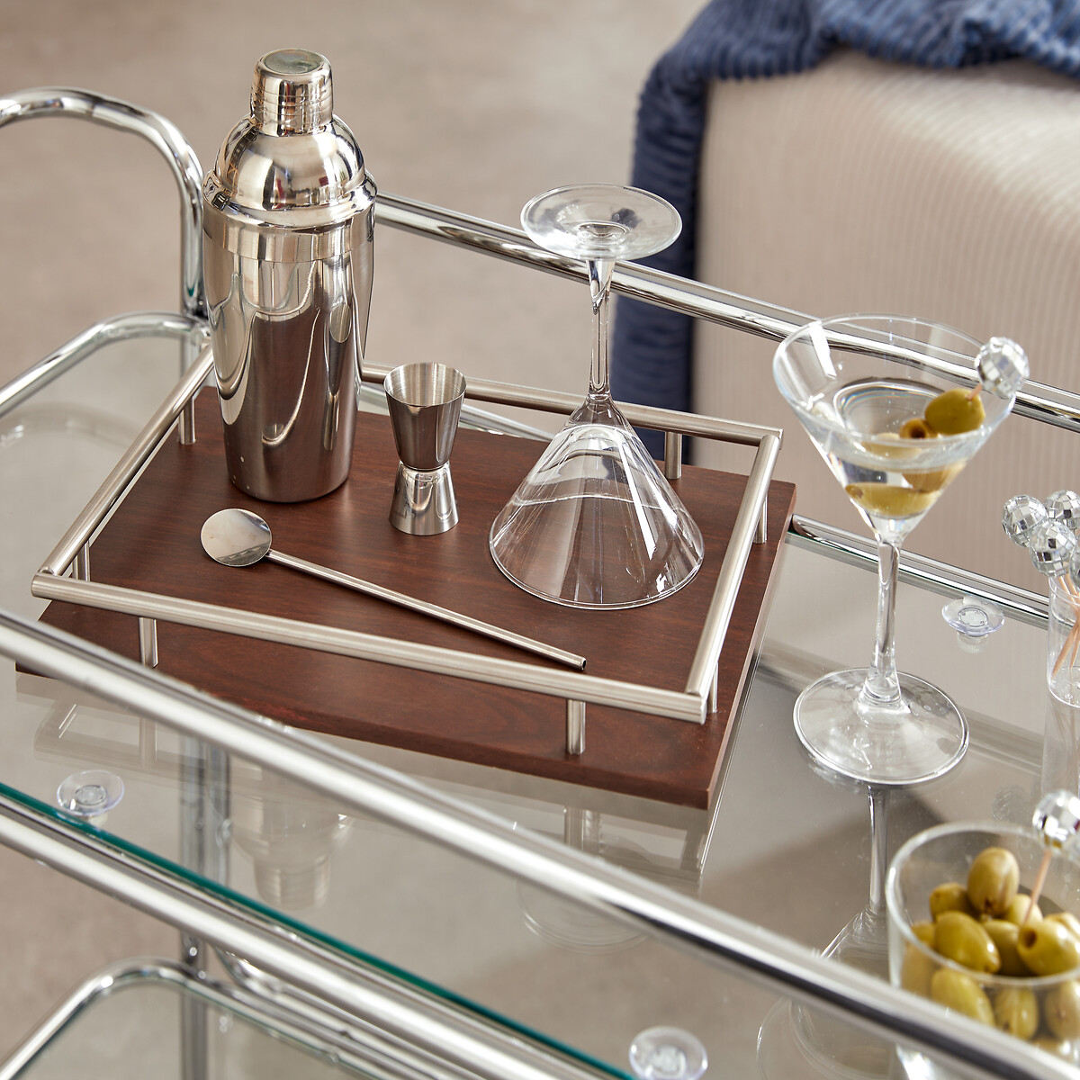 Conjunto de 6 pe&ccedil;as para cocktail JULES