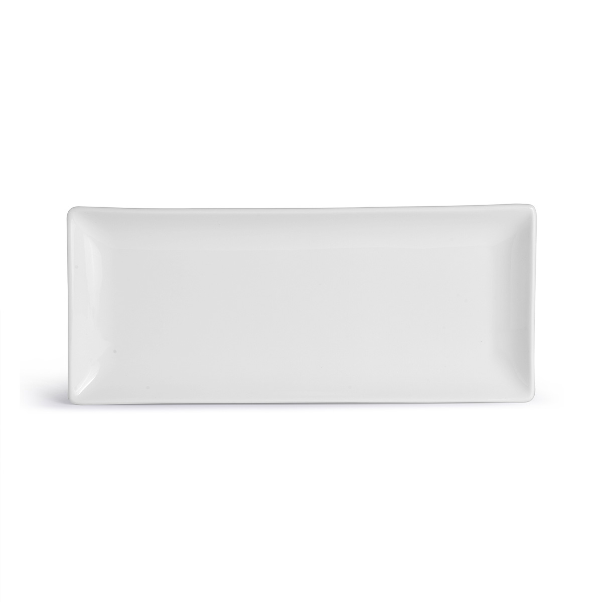 Travessa retangular em porcelana 35,5x15cm