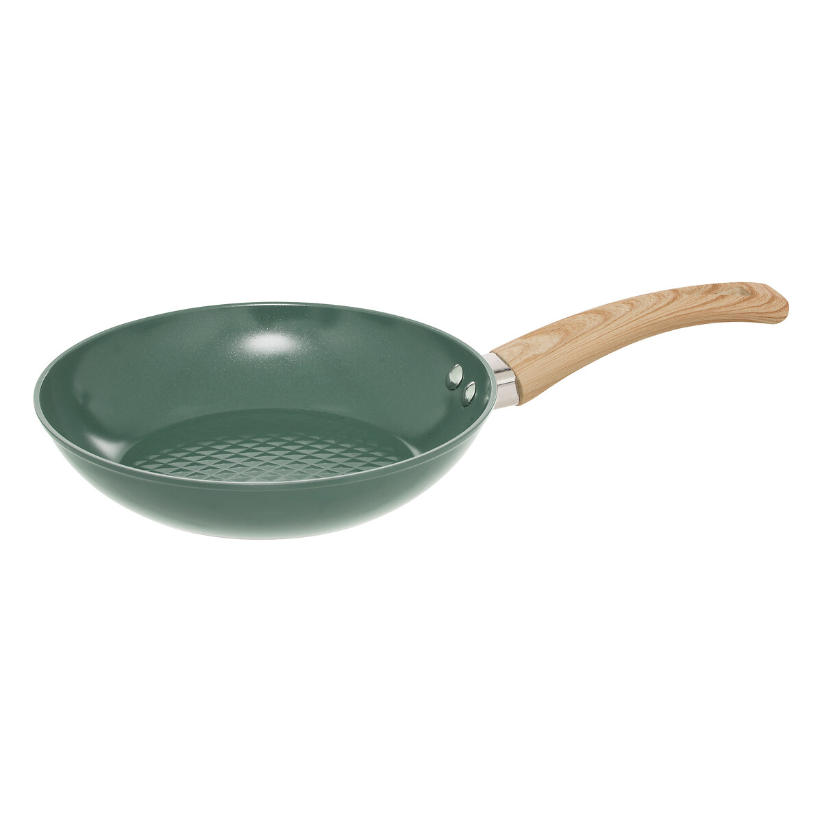 Trem de cozinha 4 pe&ccedil;as verde em alum&iacute;nio