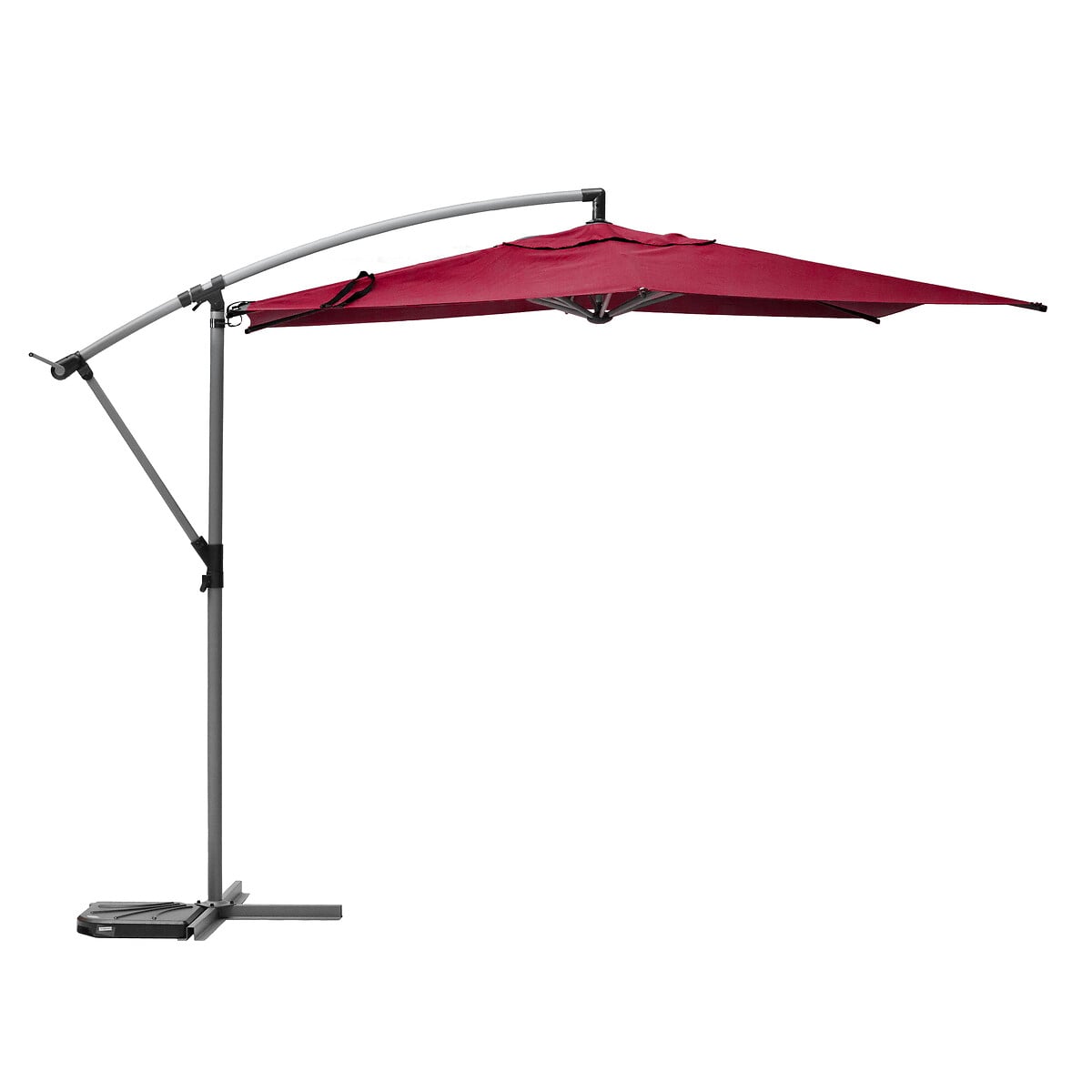Guarda-sol descentredo MANOA bordeaux 2,40x3m