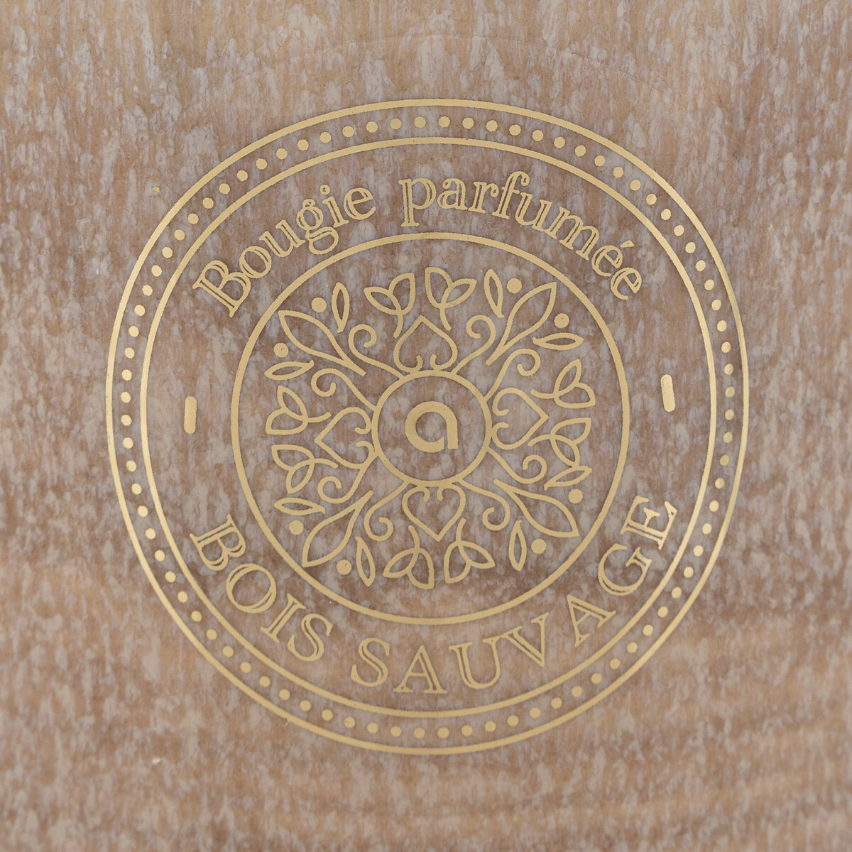 Vela perfumada BOIS SAUVAGE com casti&ccedil;al em cer&acirc;mica 350g