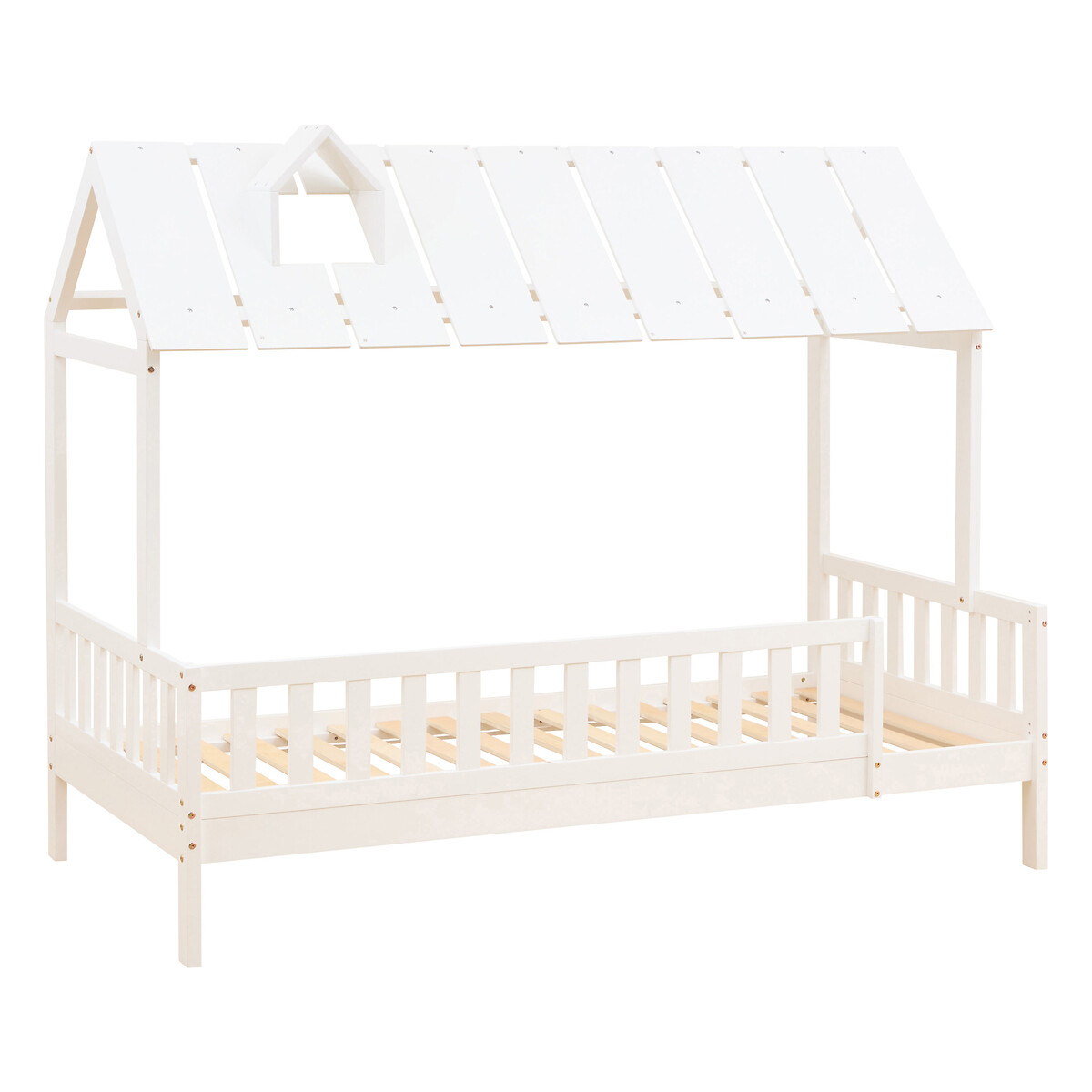 Cama MONTESSORI branca 90x190cm