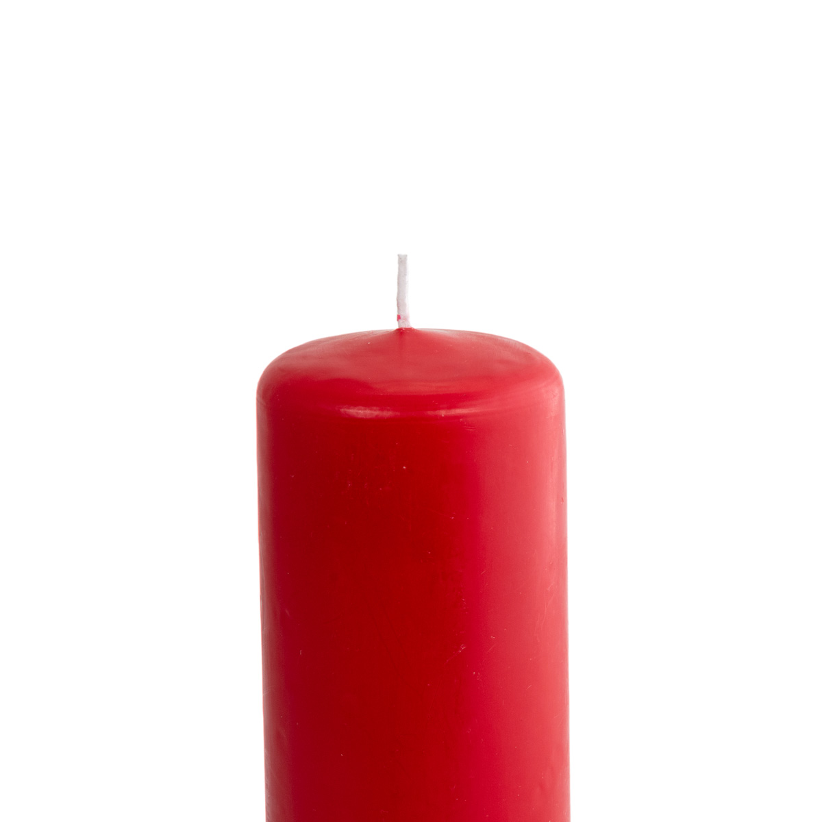 Vela PILAR BASIC vermelha 25cm