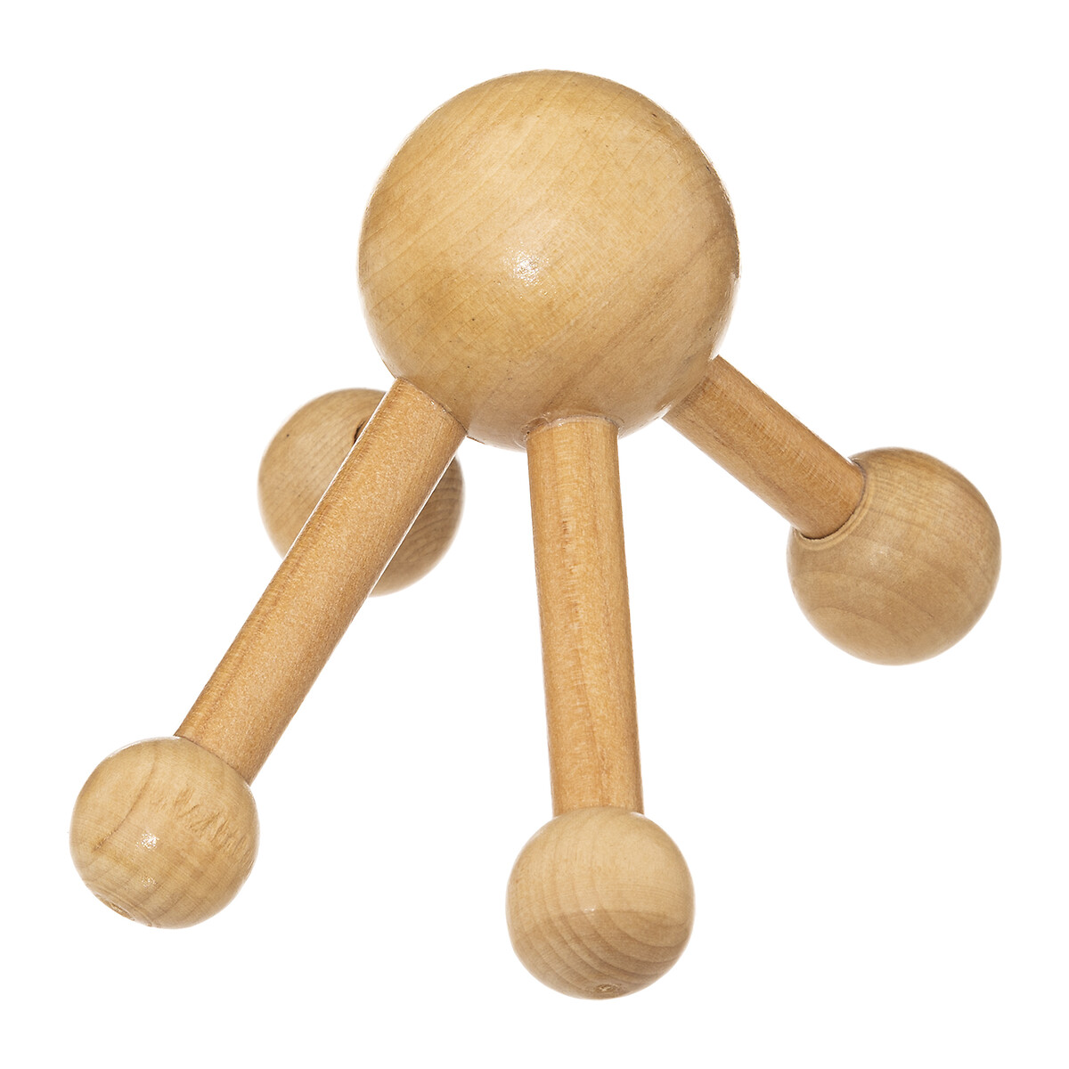 Massajador de corpo em madeira