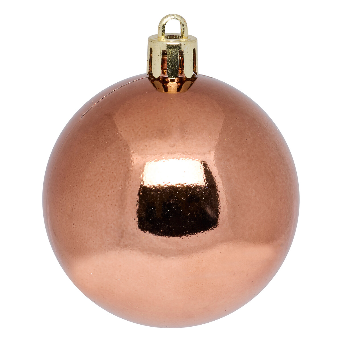 Conjunto 25 bolas de natal castanho 6cm