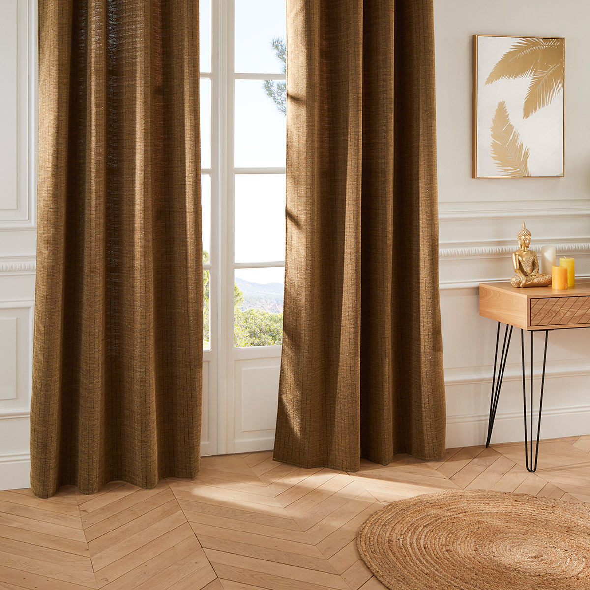 Cortina THE COLLECTOR ocre 140x260cm