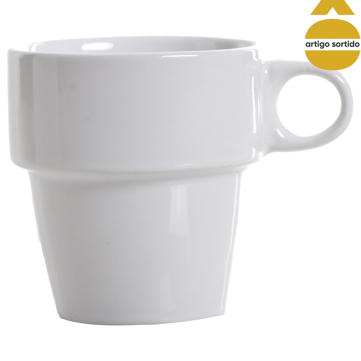 Conjunto de 6 chávenas coloridas