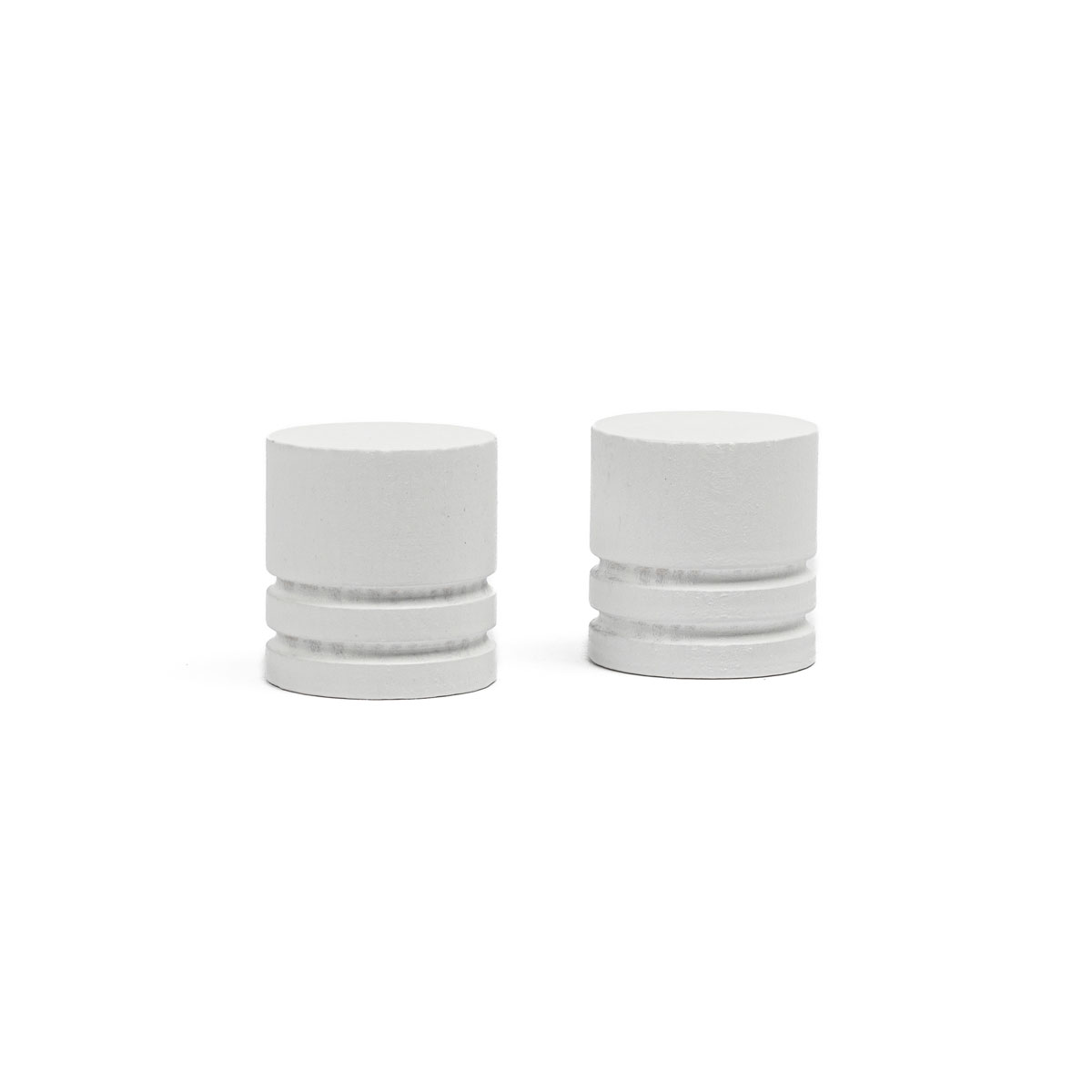 Conjunto de 2 terminais brancos