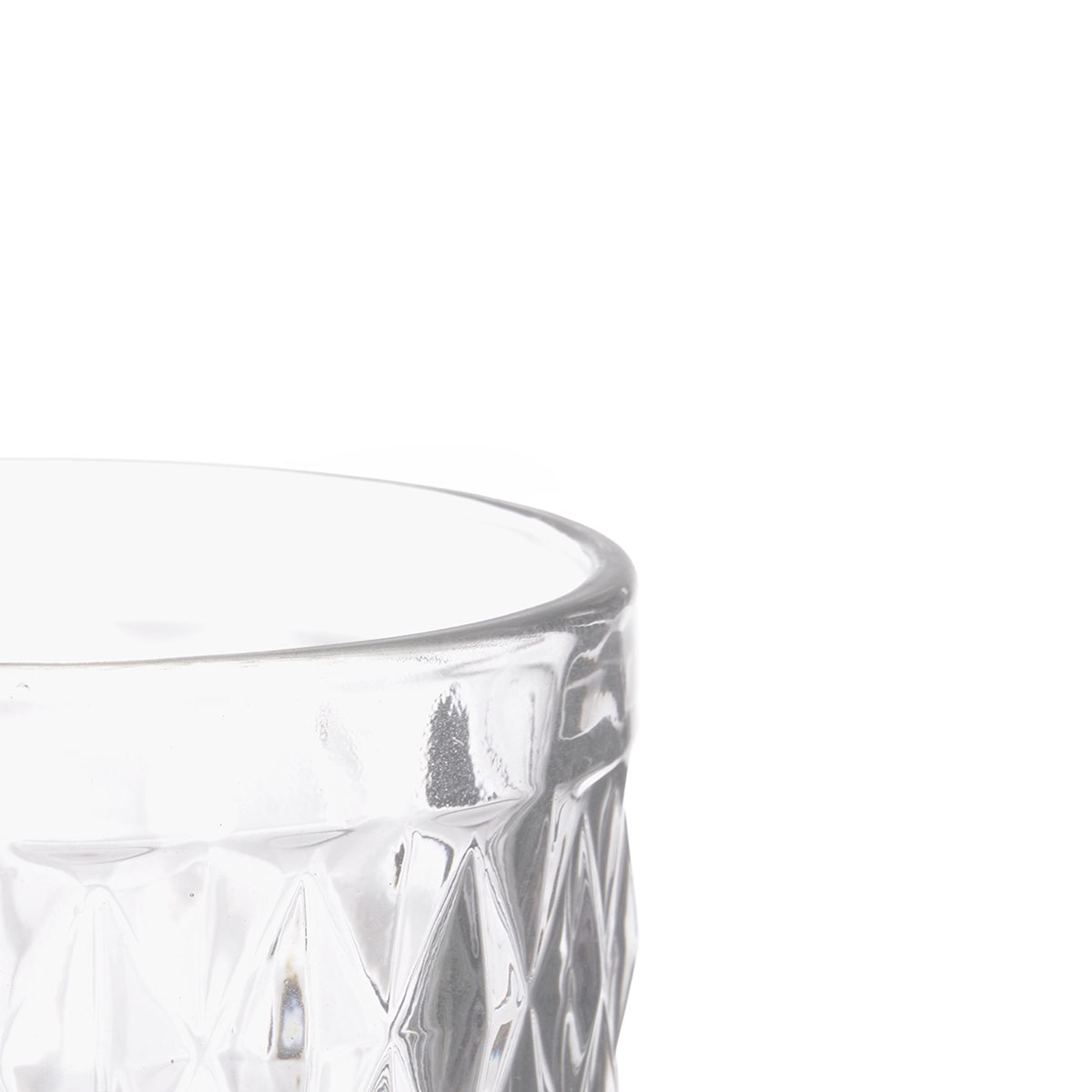 Copo de &aacute;gua DIAMA em vidro 370ml