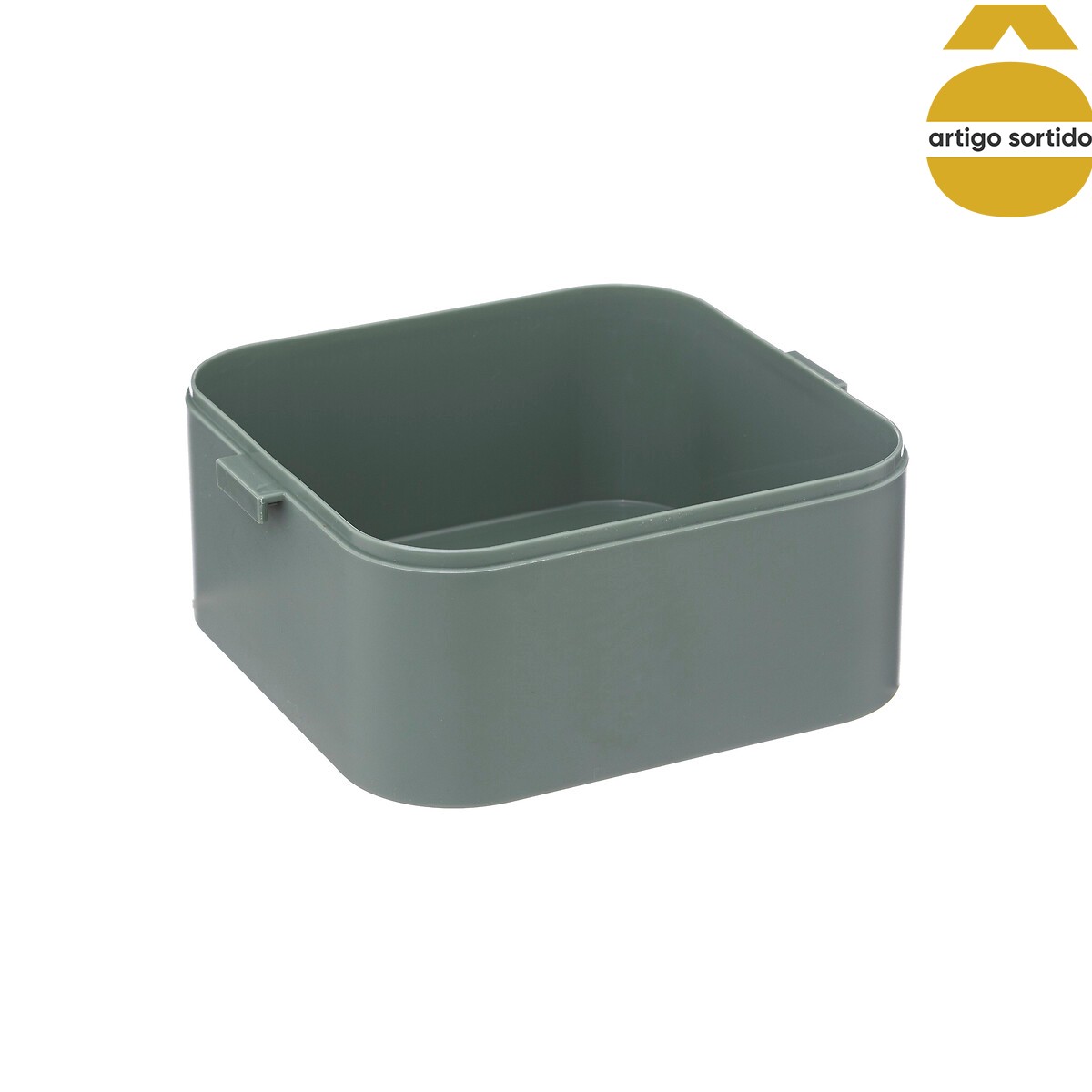 Lancheira quadrada com 2 compartimentos 1,5l