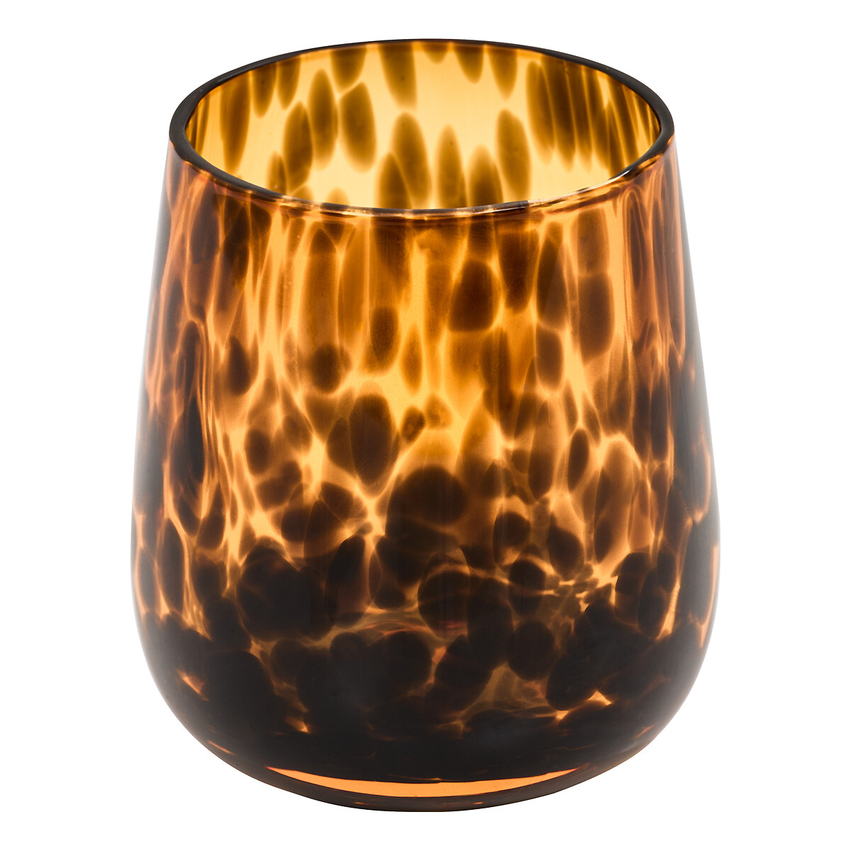 Copo para escova de dentes DOTTY castanho