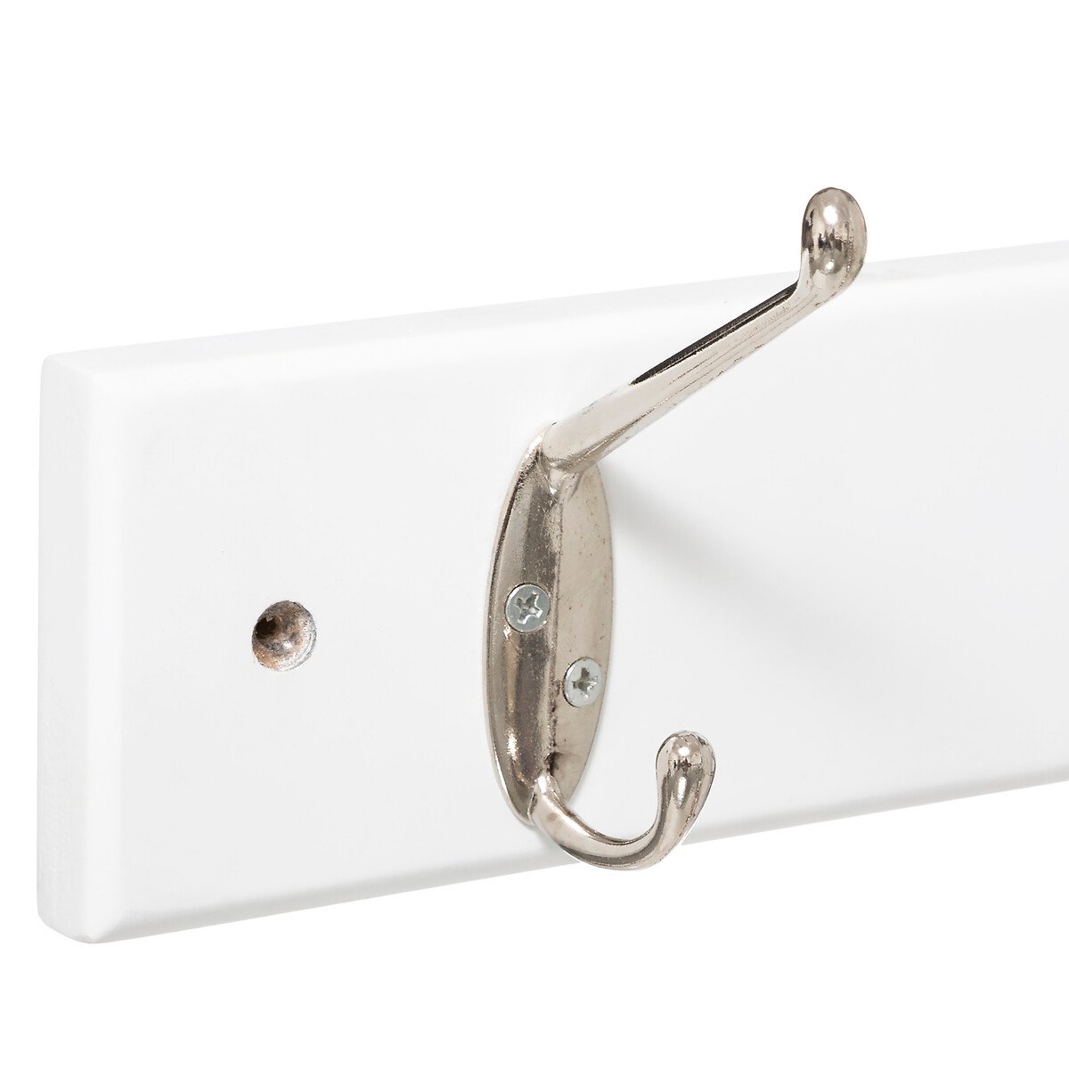 Cabide com 6 ganchos branco